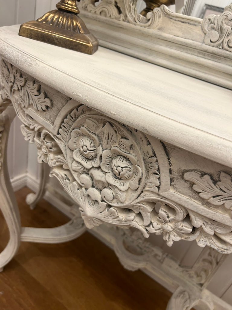 Hall Table and Mirror