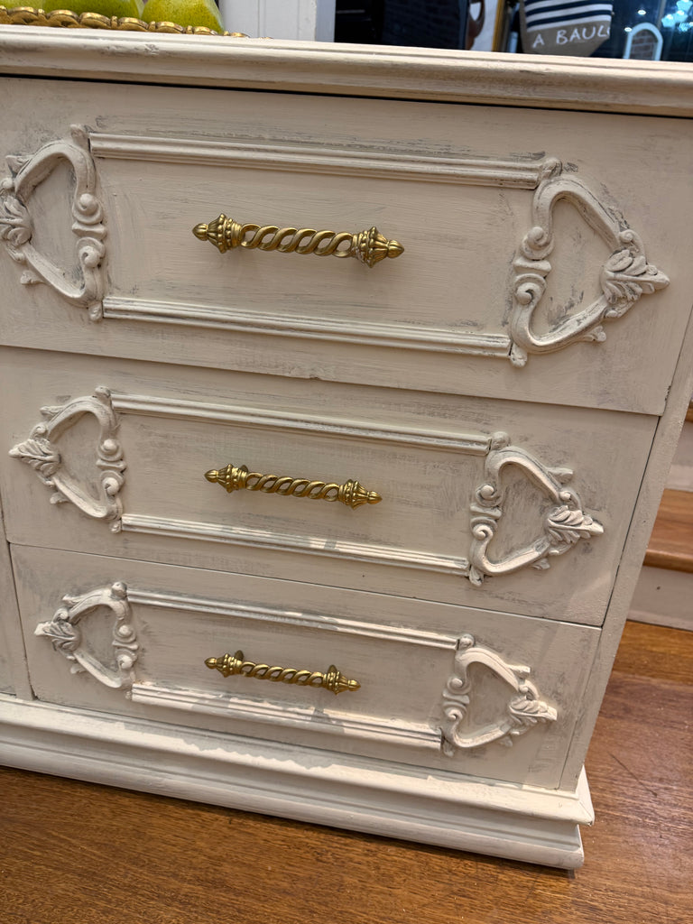 Vintage French Provincial Style Dresser/ TV unit