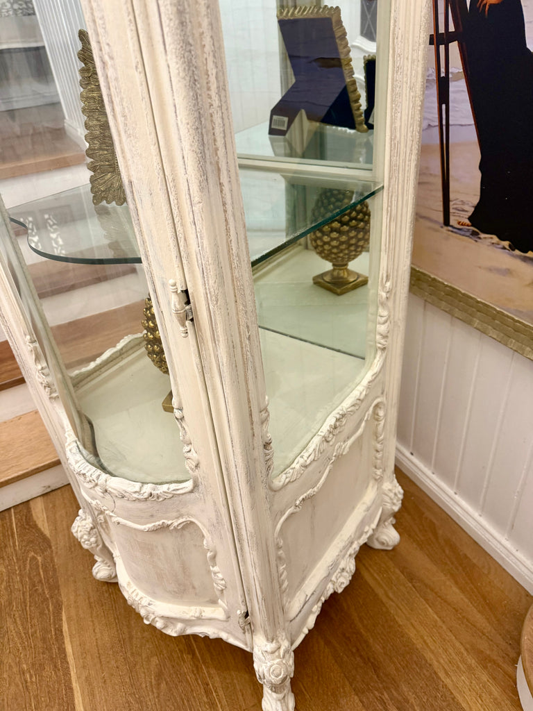 French Provincial Style Display Cabinet