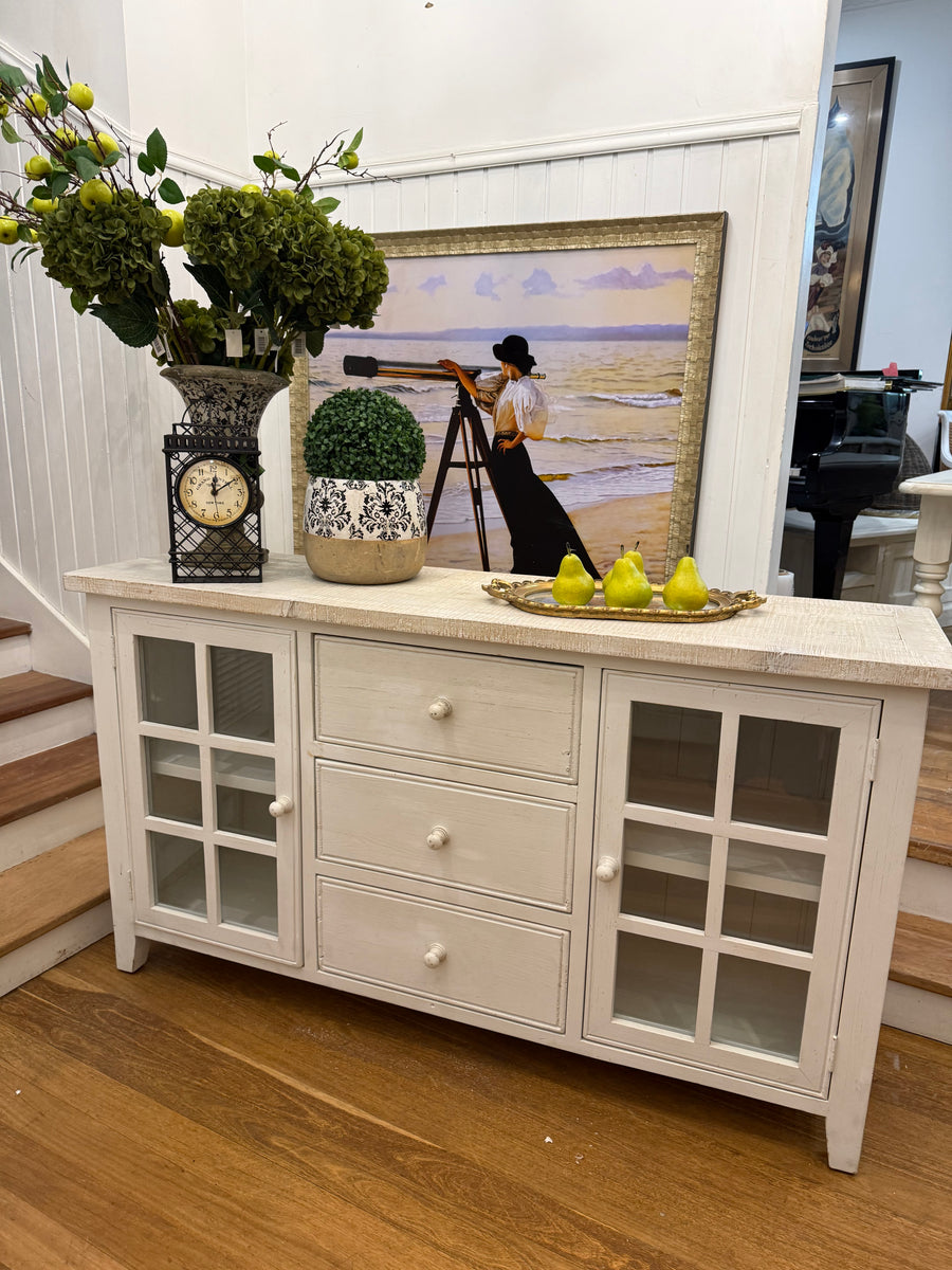 Rustic Provincial Style Buffet Sideboard