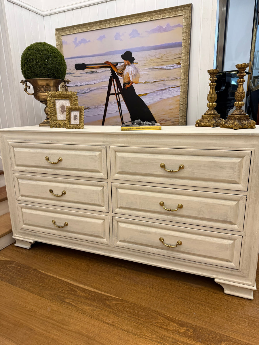 Rustic Provincial Dresser/ Drawers