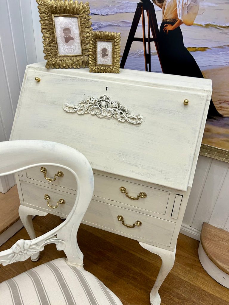 Vintage Drop Desk and Chair