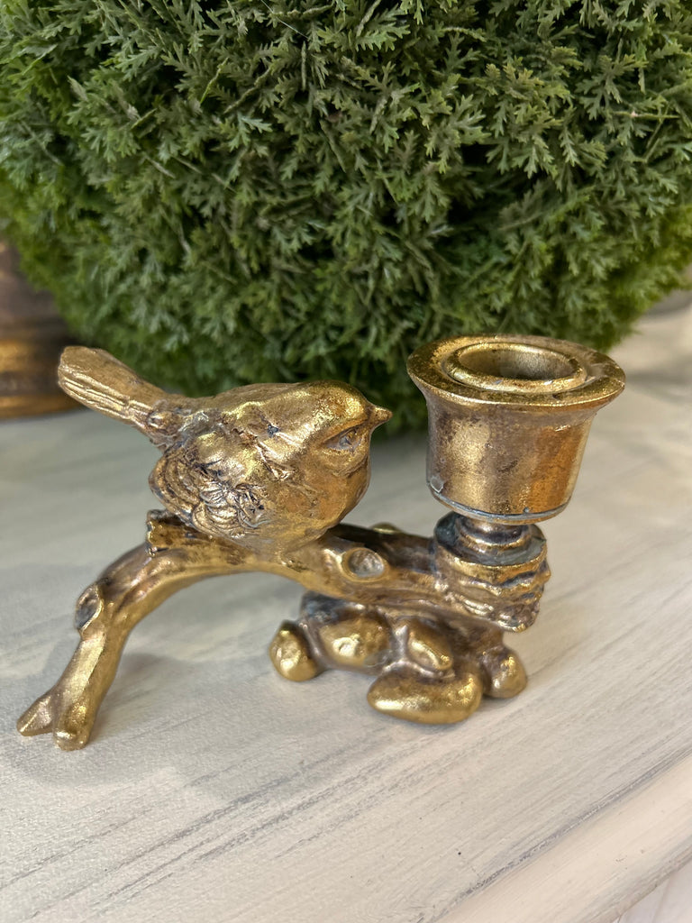 Small Bird Candle Holder