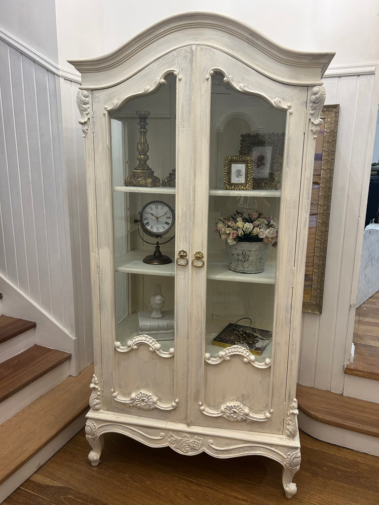 French Provincial Style Display Cabinet