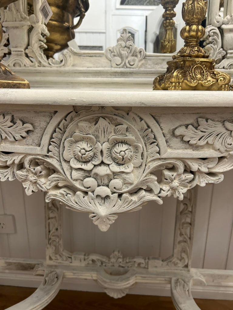 Hall Table and Mirror