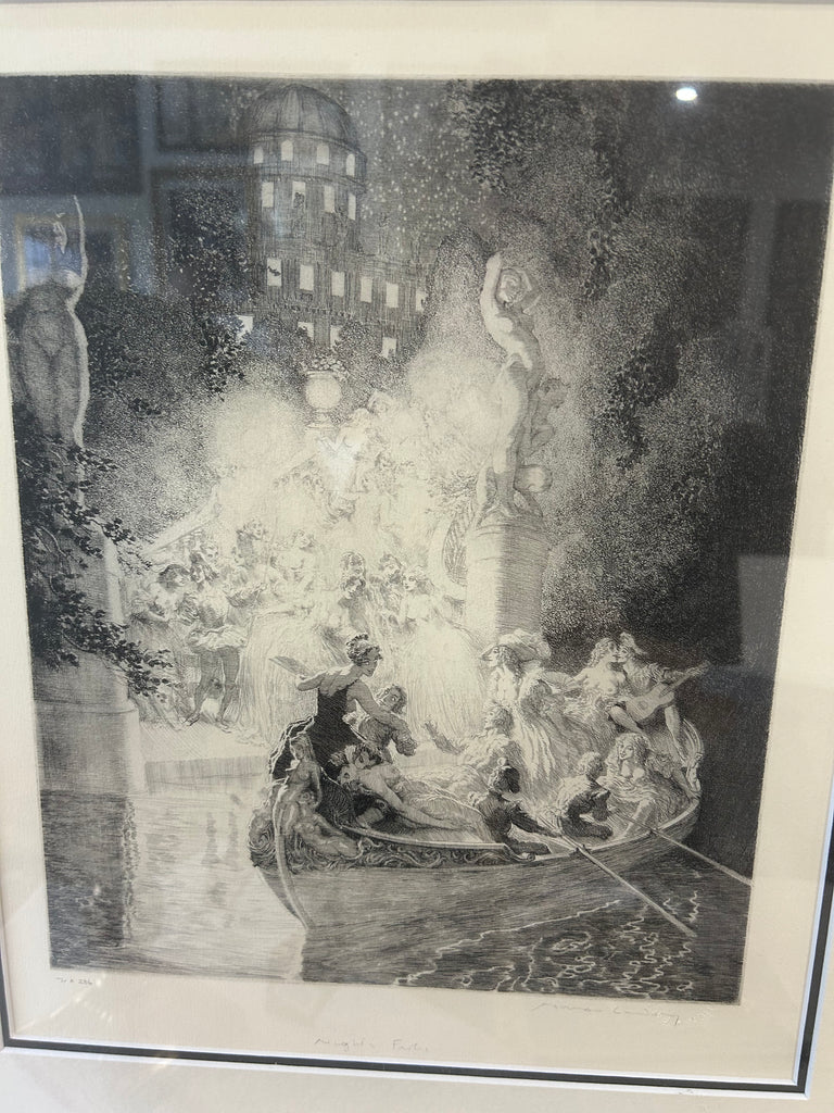 Norman Lindsay Facsimile Etching “Night’s Frolic”