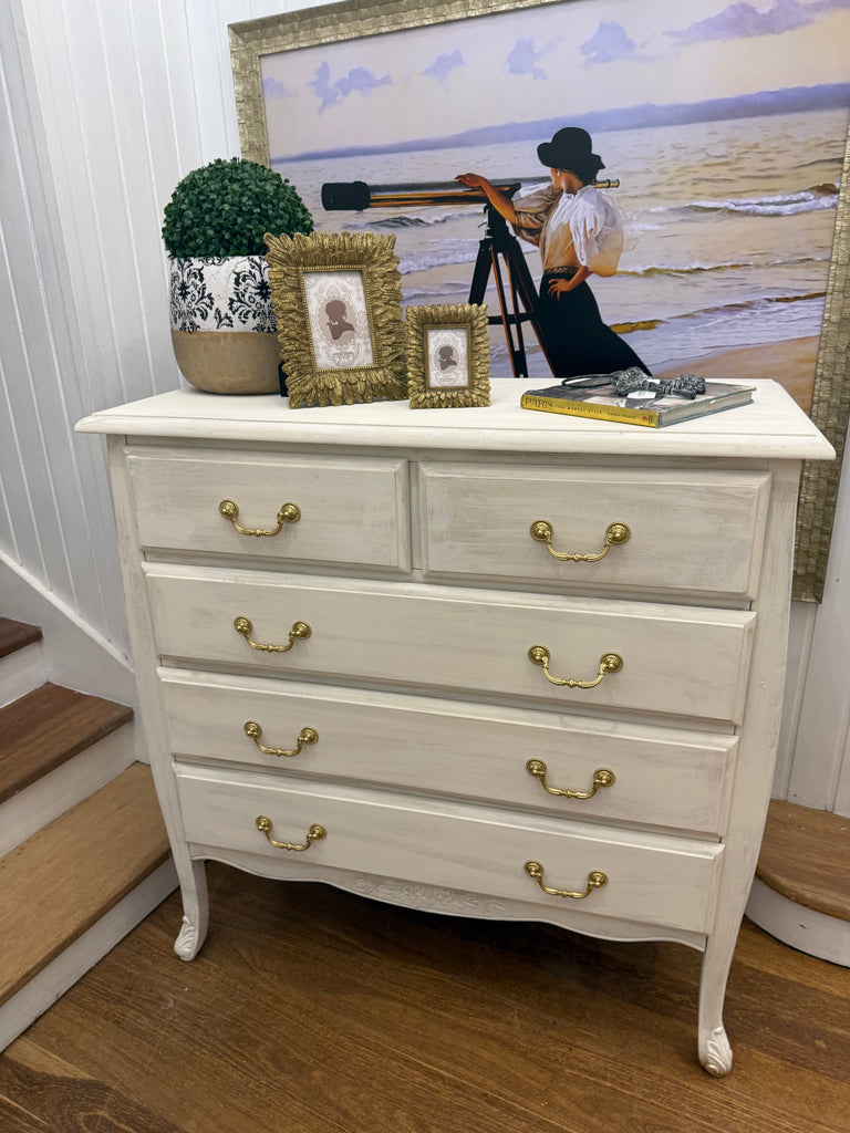 French Provincial Style Tallboy/Drawers