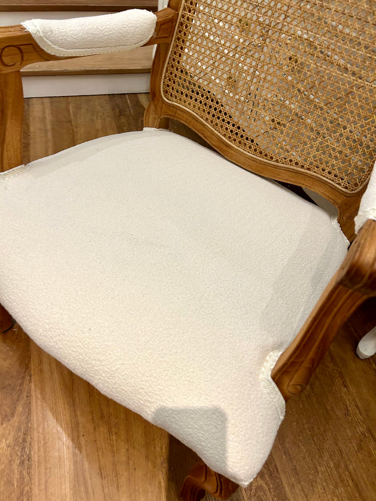 Natural timber Armchair