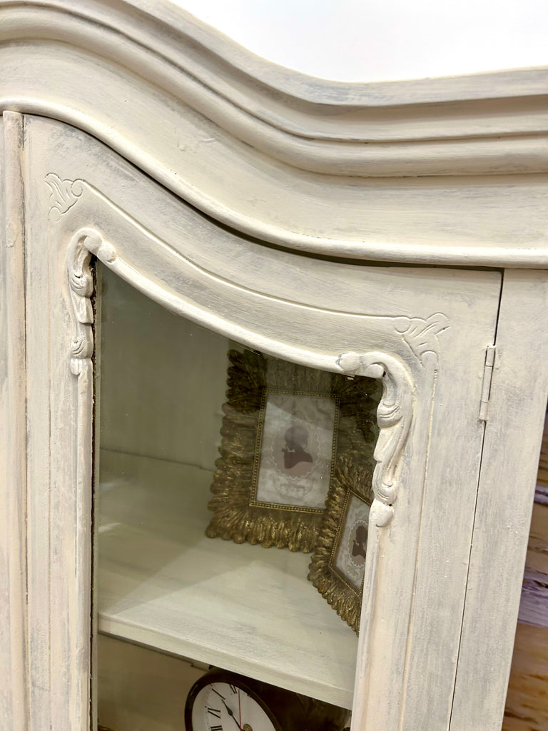 Solid Wood Display Cabinet