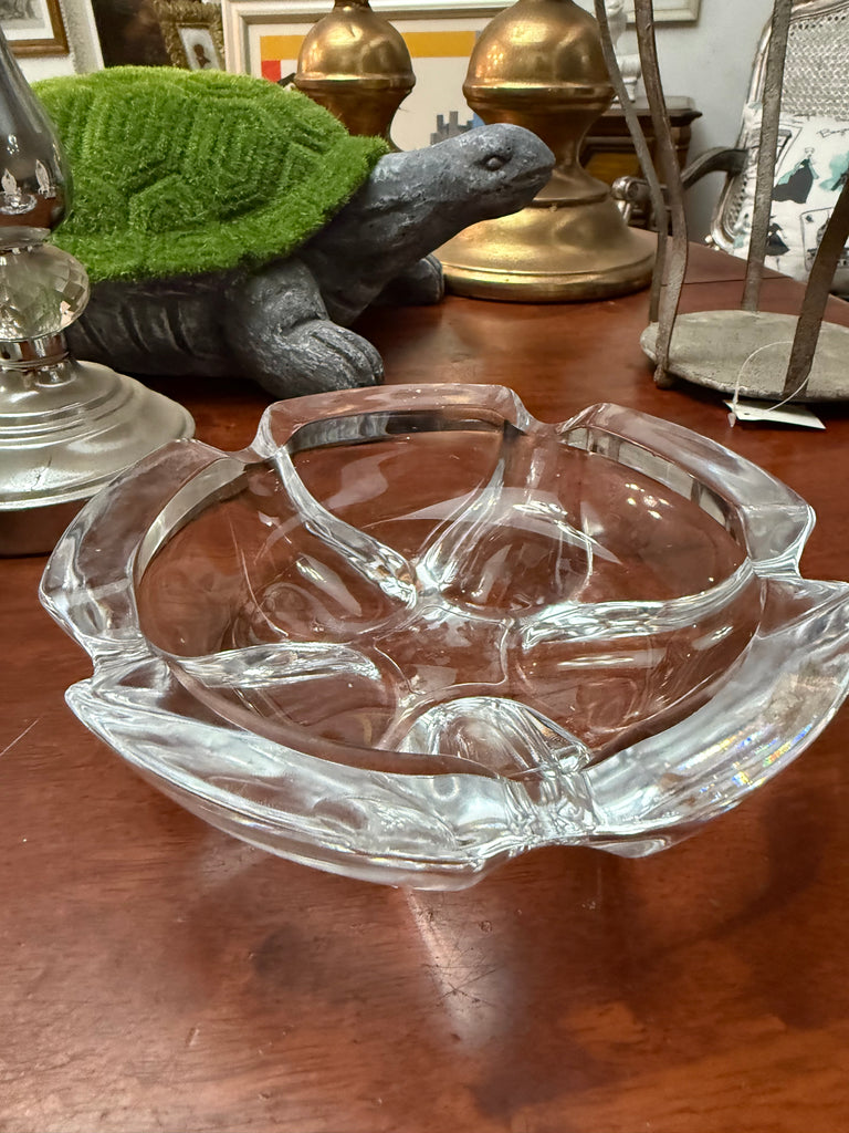 Vintage Cristal D’Arques Lude Lead Crystal Ashtray/bowl