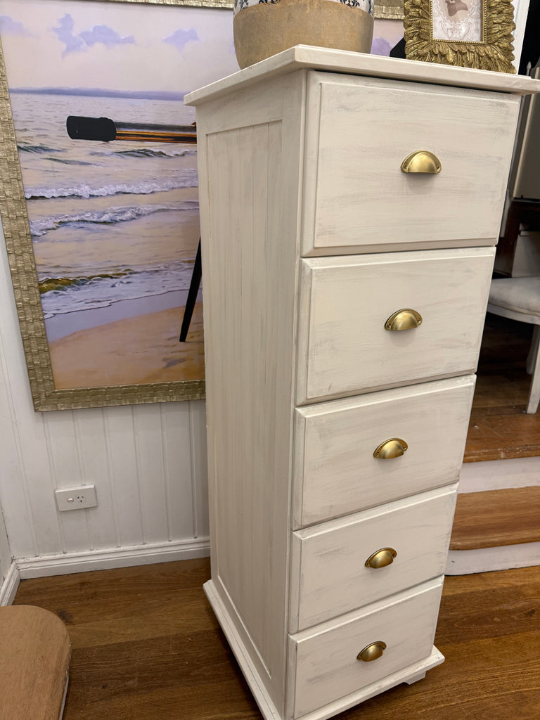 French Provincial Style Tallboy Drawers