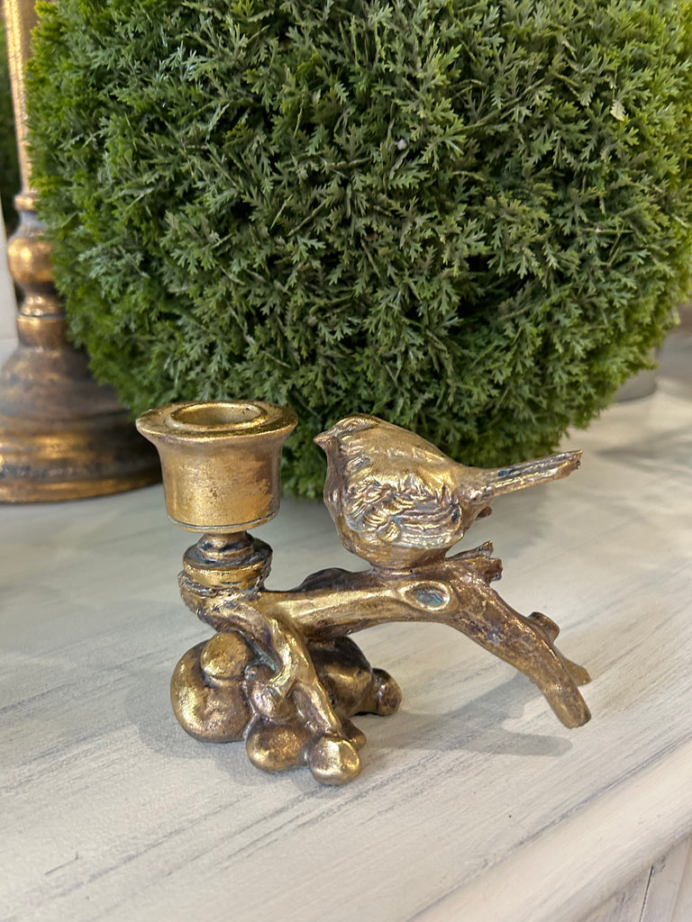 Small Bird Candle Holder
