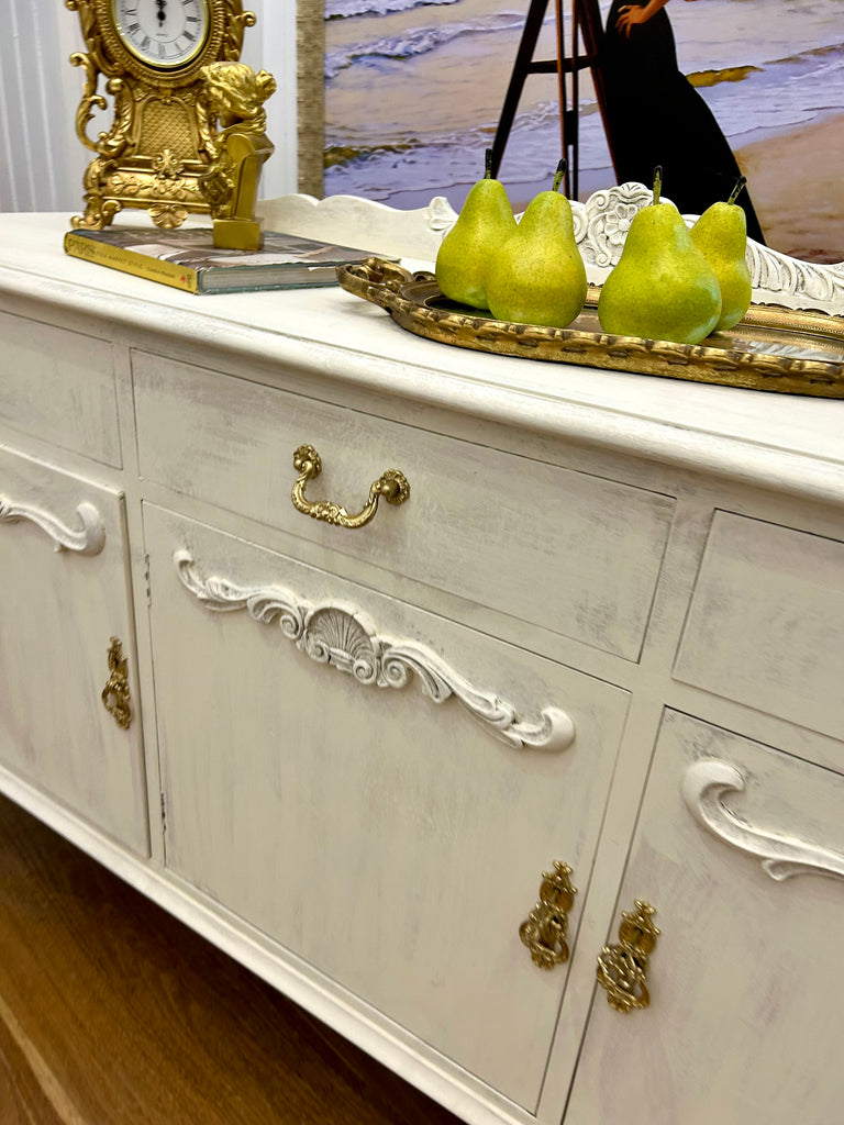 Vintage Queen Anne Sideboard