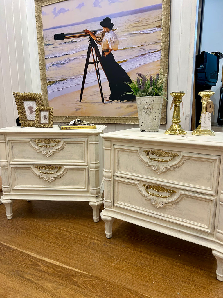 Vintage Berryman Bedside Tables