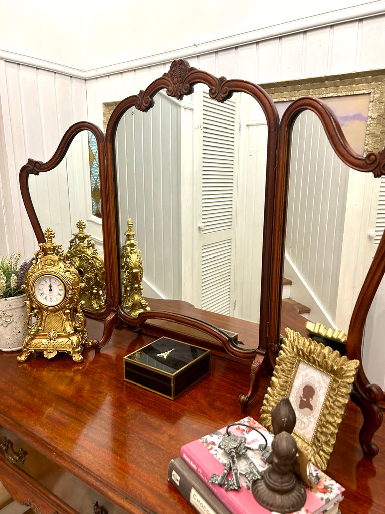 Antique Dressing Table and Stool