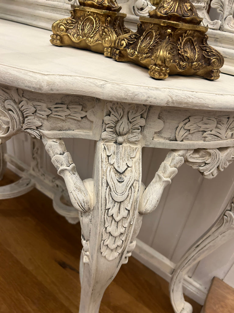 Hall Table and Mirror