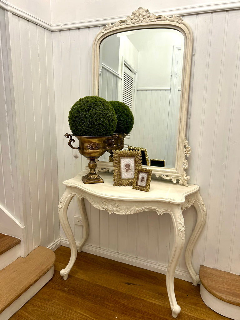 Hall Table and Mirror