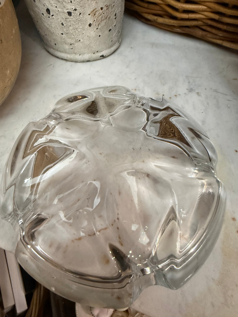 Vintage Cristal D’Arques Lude Lead Crystal Ashtray/bowl