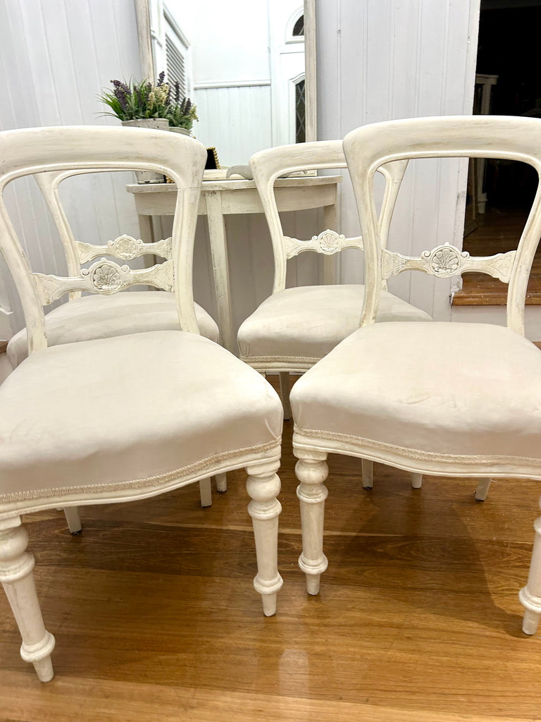 4 x Antique Dining Chairs