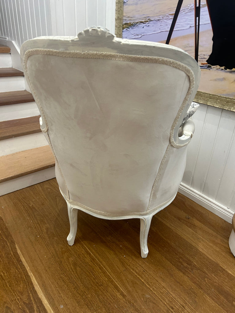 Vintage French Provincial Style Armchair