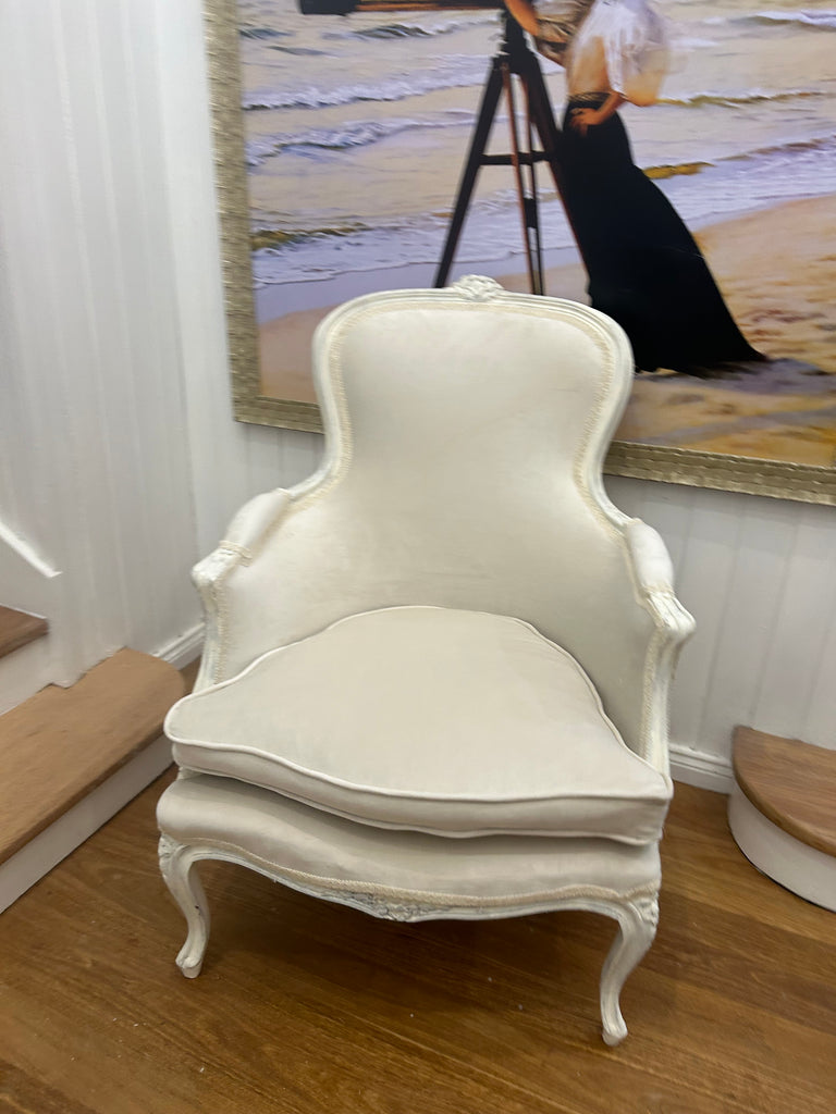 Vintage French Provincial Style Armchair