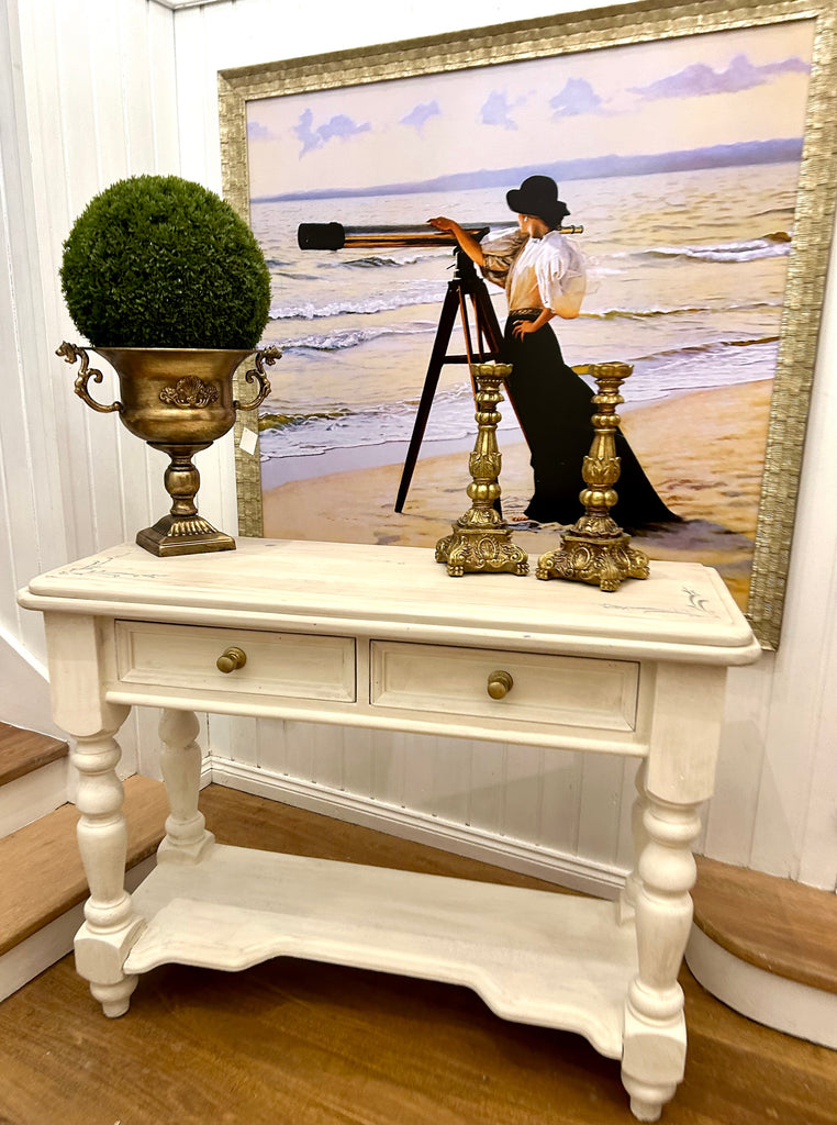 Solid Wood Hall Table/ Console Table
