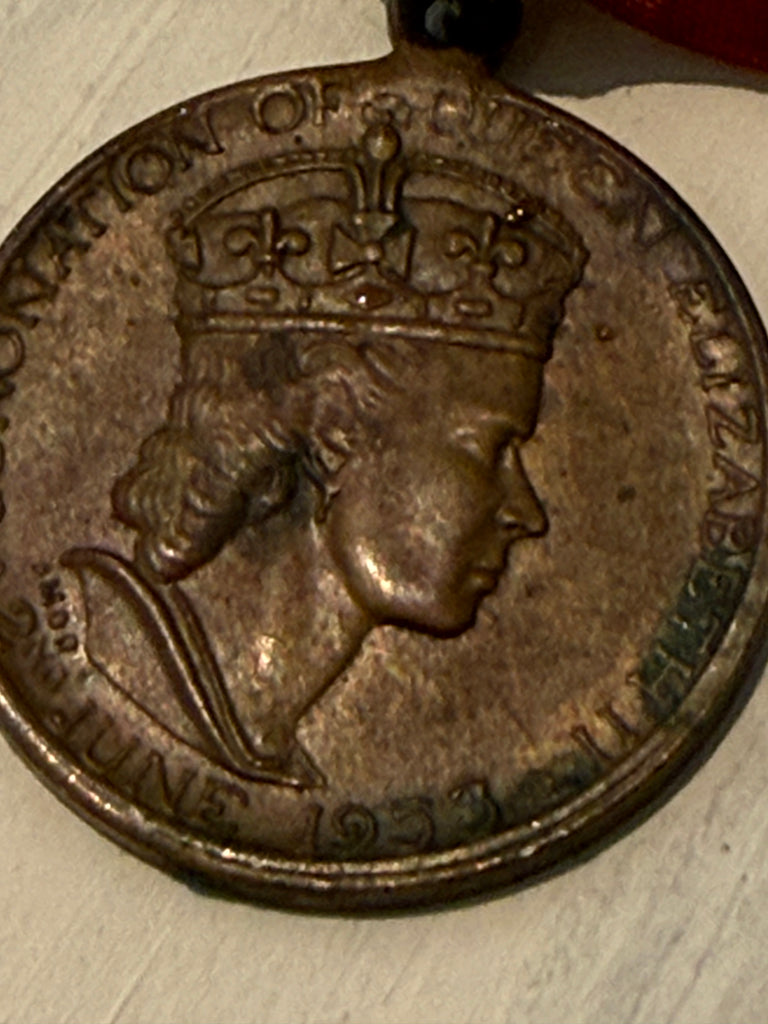 Rare 1953 Queen Elizabeth II Coronation Medal – Borough & Shire of Swan Hill – Amor Sydney – Original Ribbon