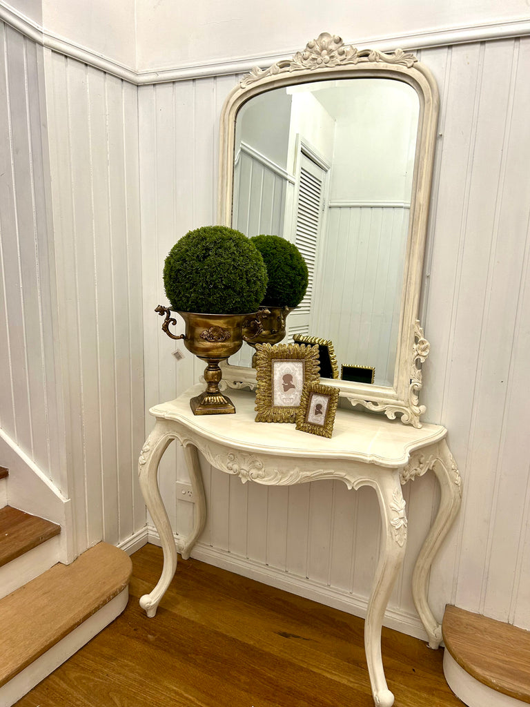 Hall Table and Mirror