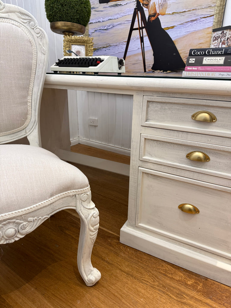 French Provincial Style Desk and Chair