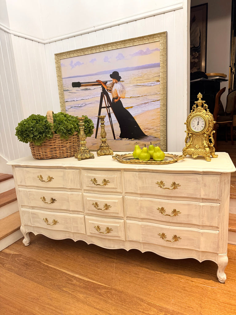 Vintage Berryman French Provincial Style Dresser