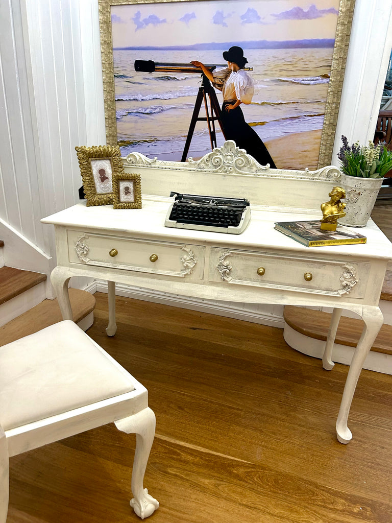 Antique Desk and Chair