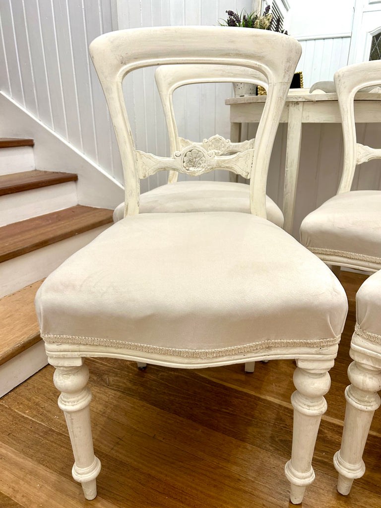 4 x Antique Dining Chairs