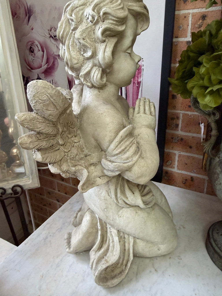 Large Stone Look Angel