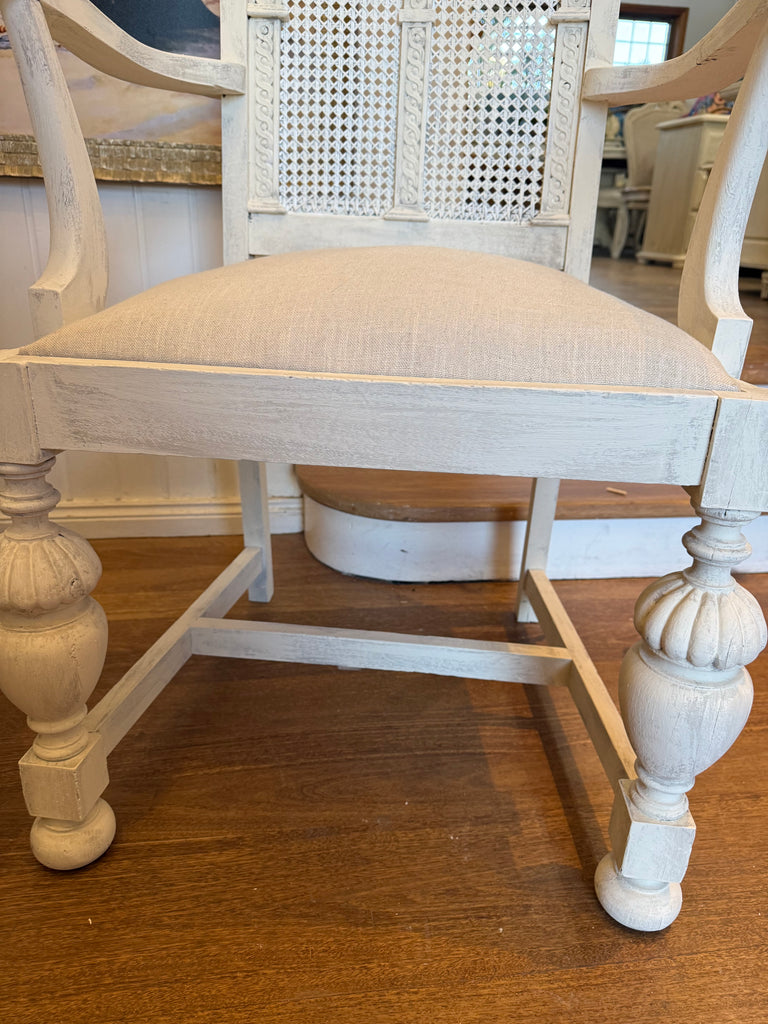2 x Antique Provincial Style Armchairs