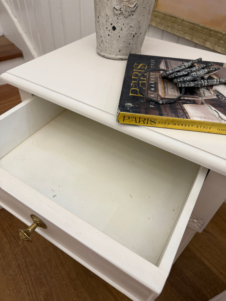 2 x French Provincial Bedside Tables