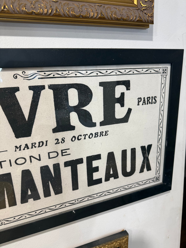 Framed Print of 1920s French Magazine Advertisement