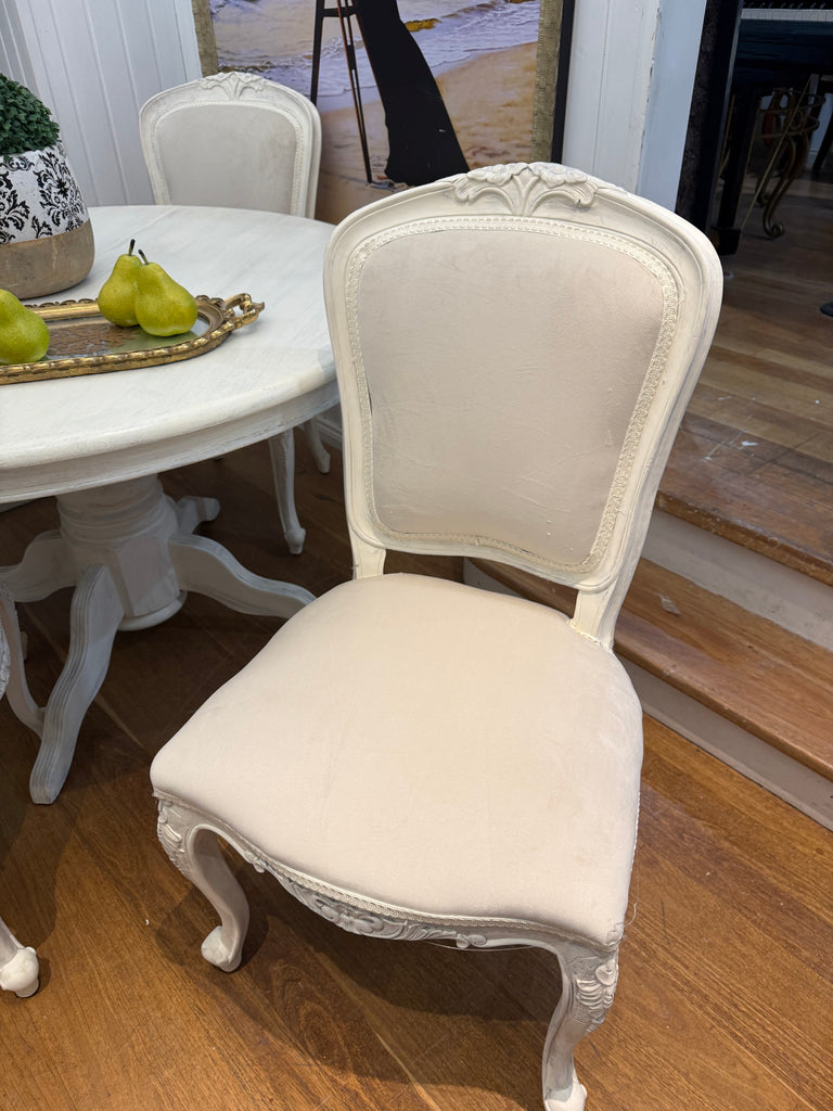 4 x French Provincial Dining Chairs
