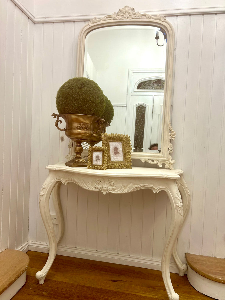 Hall Table and Mirror