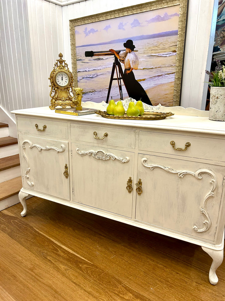 Vintage Queen Anne Sideboard