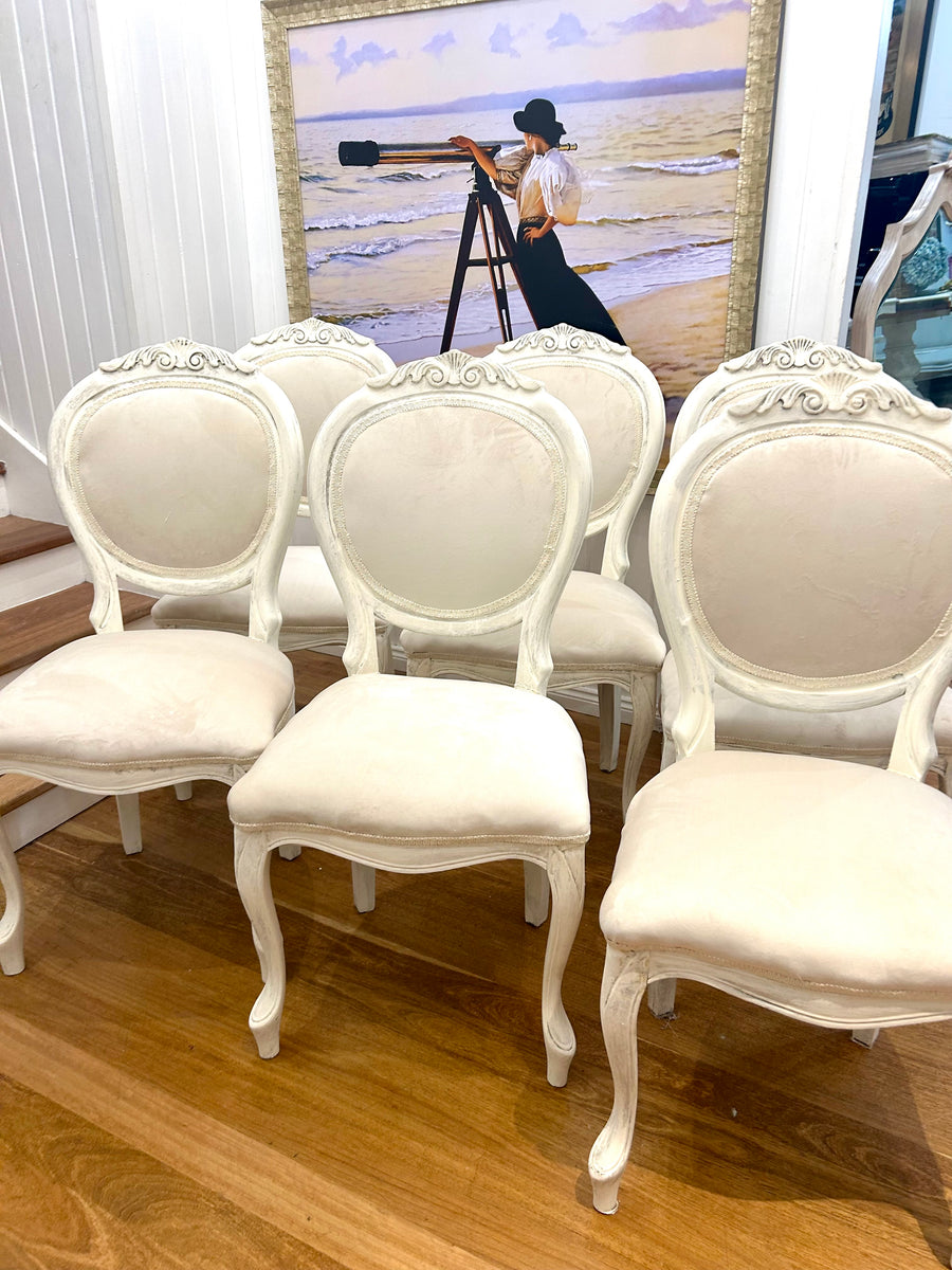 6 x Vintage Dining Chairs