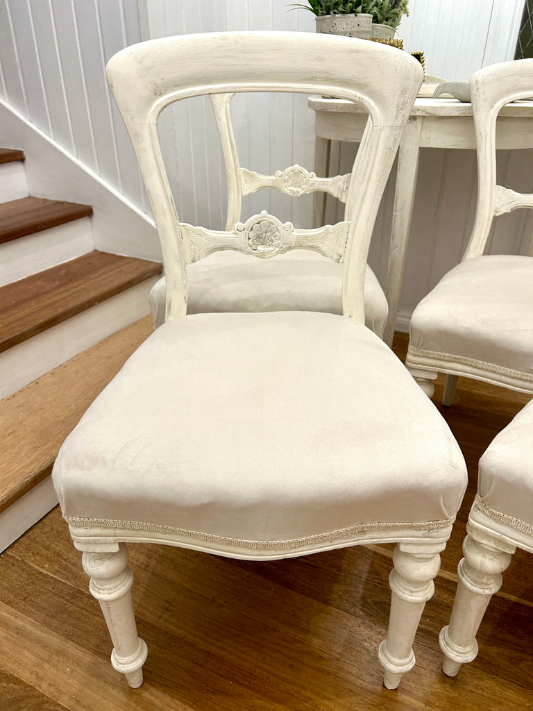 4 x Antique Dining Chairs