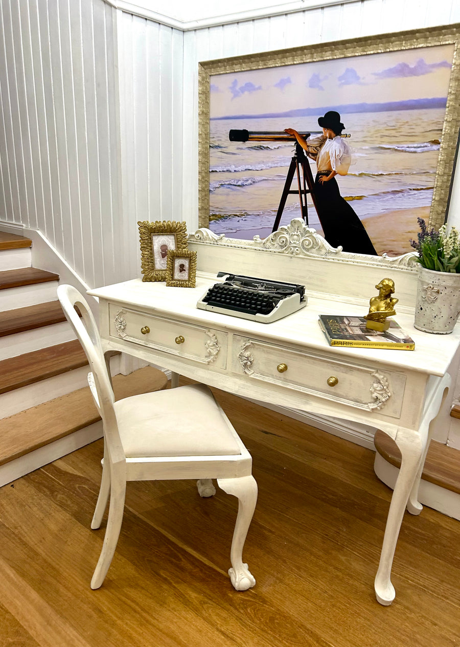 Antique Desk and Chair