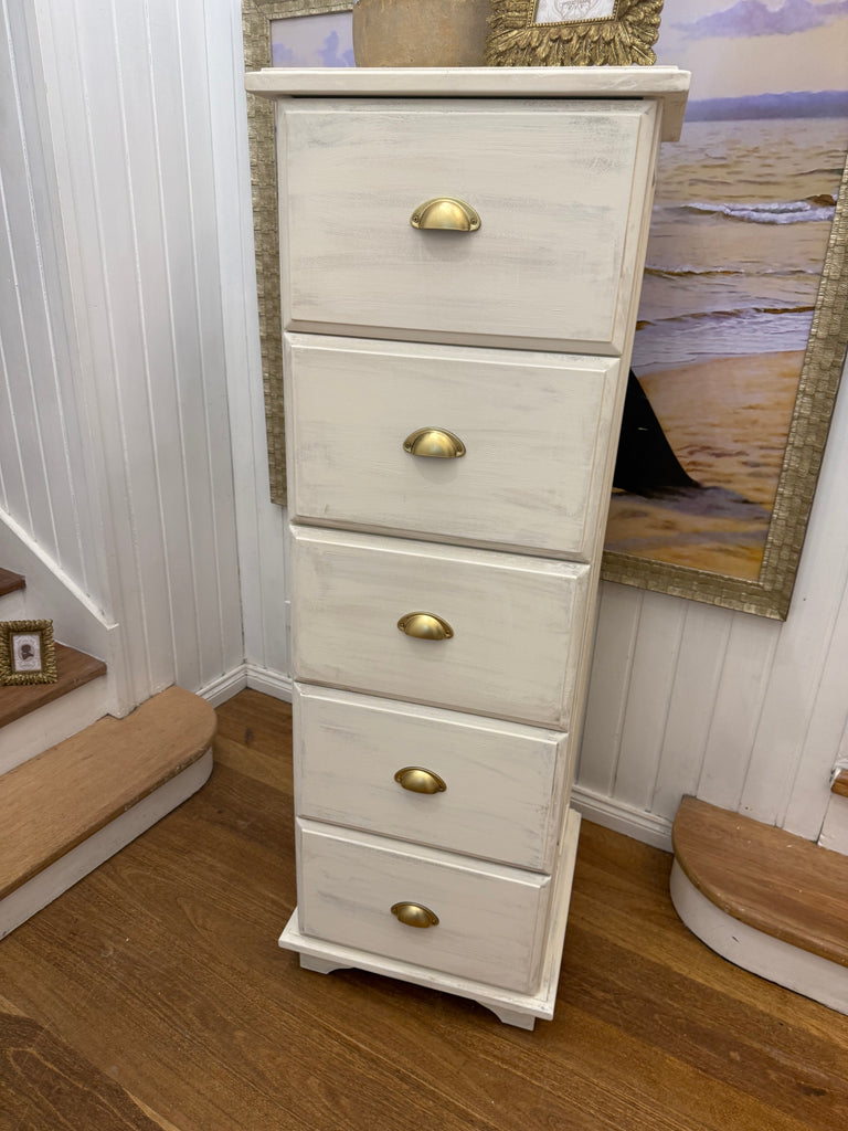 French Provincial Style Tallboy Drawers