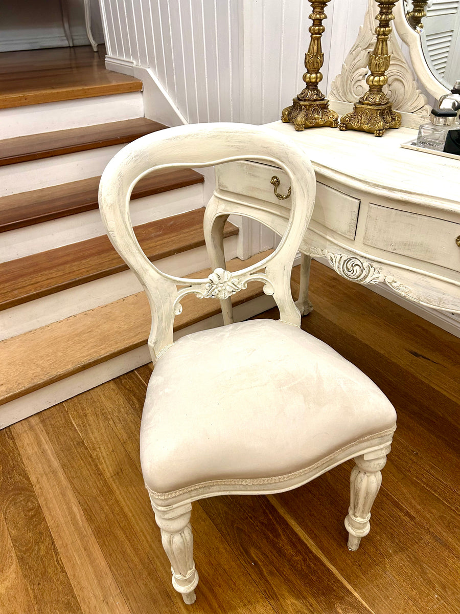 Antique Dressing Table and Chair