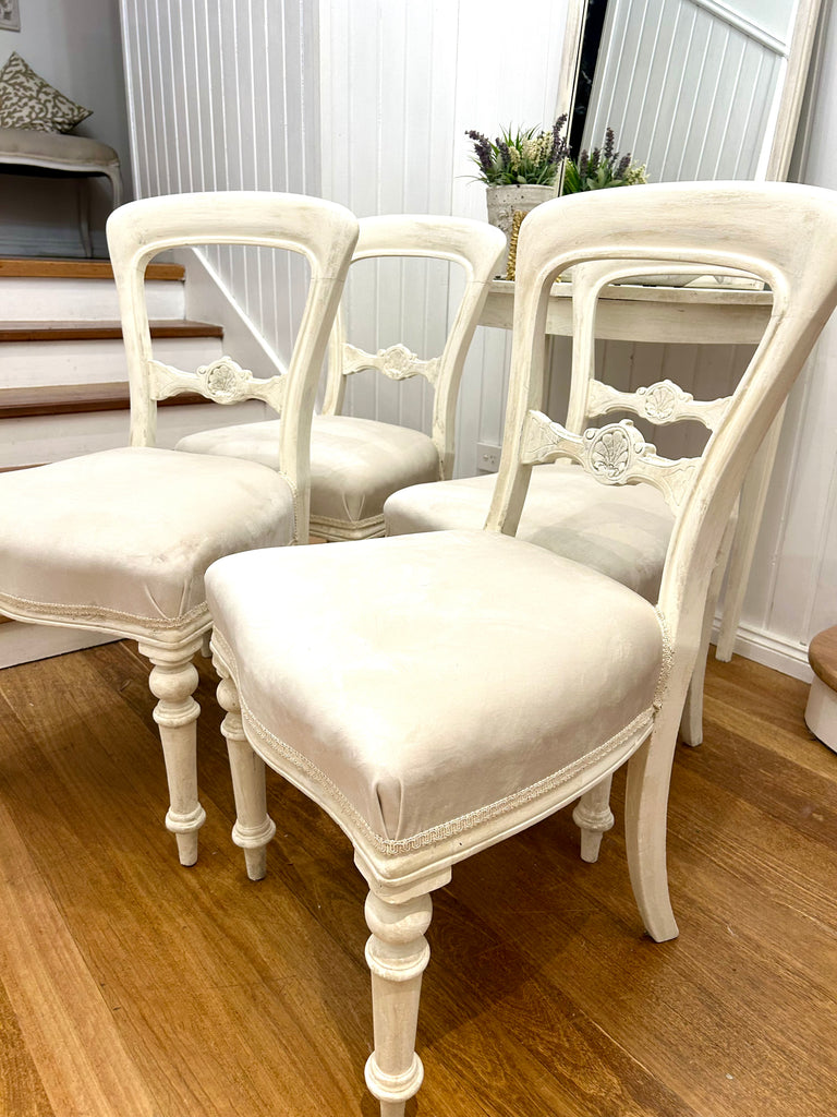 4 x Antique Dining Chairs