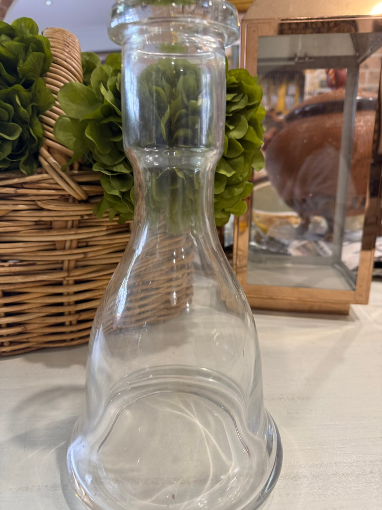 Vintage Thick Glass Carafe
