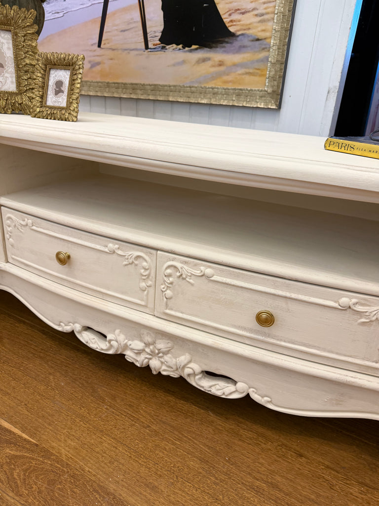 Large French Provincial Style TV unit