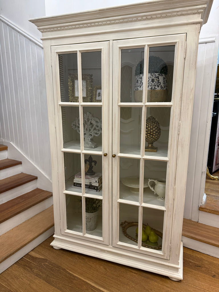 French Provincial Style Display Cabinet