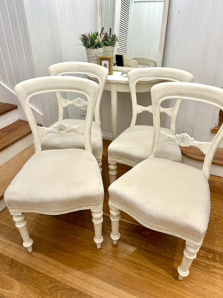4 x Antique Dining Chairs