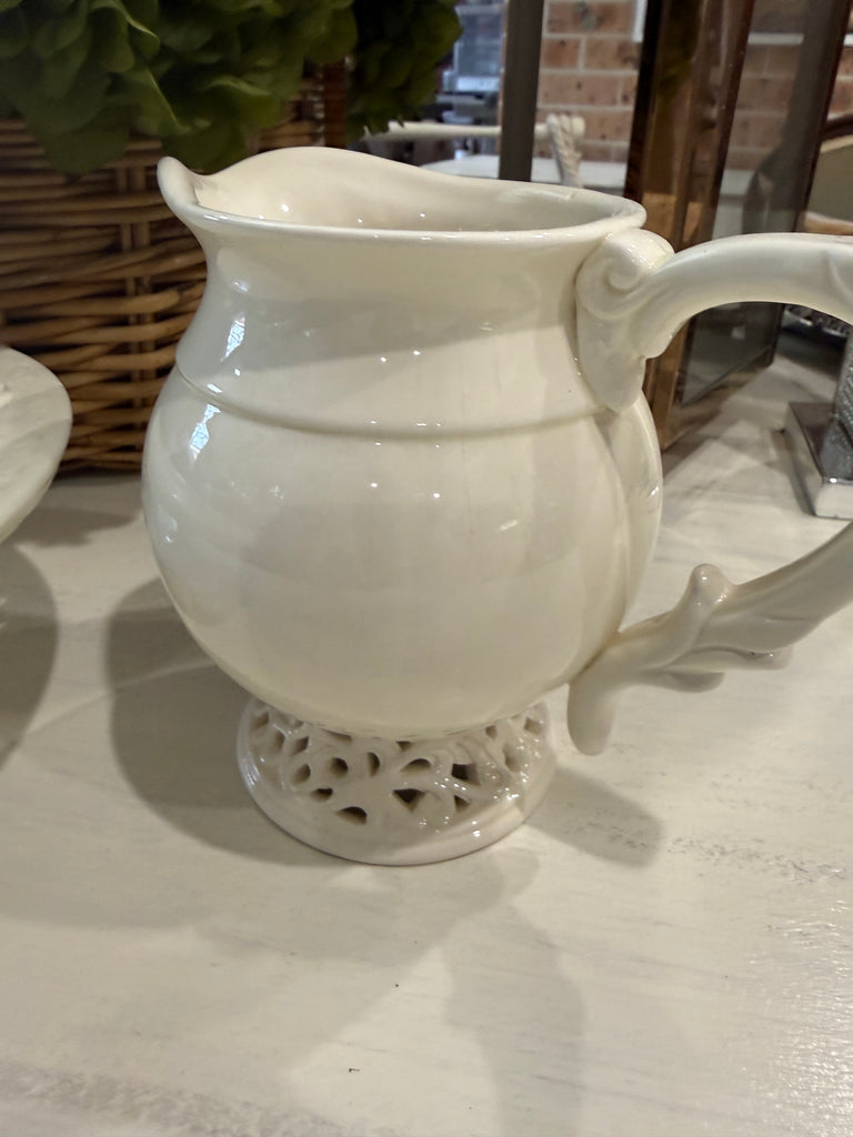 Chantilly Style Cake Stand and Jug